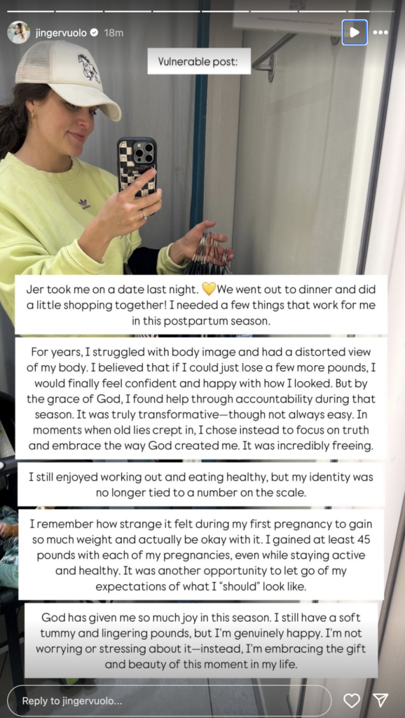 Jinger Duggar Instagram Stories